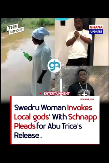 Swedru Woman Invokes Local Gods for Abu Trica #shorts