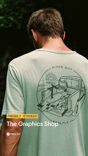 We just landed a fresh batch of graphic tees—outfitted with our signature softness and original, coastal-inspired designs. | Free Fly Apparel | Facebook