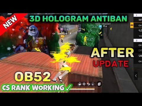OB52 Update FF 3D Hologram Config File FF Max Headshot Hack | FF Global Enemy Location Panel Safe ✅