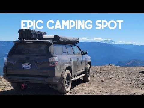 Camping in my 4Runner at Bethel Ridge