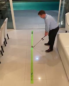 68 reactions · 26 comments | @garrett_froggatte from @flyinghorsegolfacademy trying out the new Check Point Swing Laser  Simply trace the laser dot on the path stripe going back, going up, and returning the club through impact and follow through. If the dot is on the stripe, you are working on a great club plane! | EyeLine Golf | Facebook