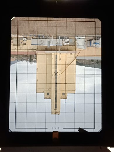 Silo, Estella, Navarra, España. 01/02/2026 Cámara Linhof Master Technika de 9x12 cm.