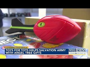 Toys for Tots helps Salvation Army with Angel Tree gifts