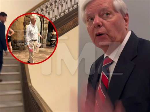 Lindsey Graham would not talk bubble wand with TMZ DC