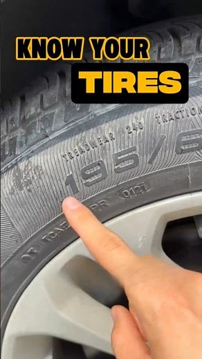 Choosing the Right Tires Decoding Numbers & Letters on Your Tires #carhacks #interesting #knowledge