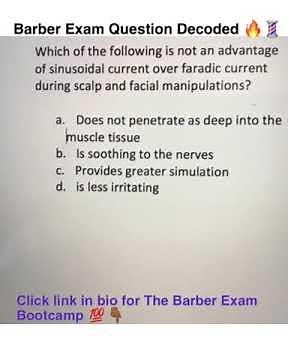 How to pass barber exam