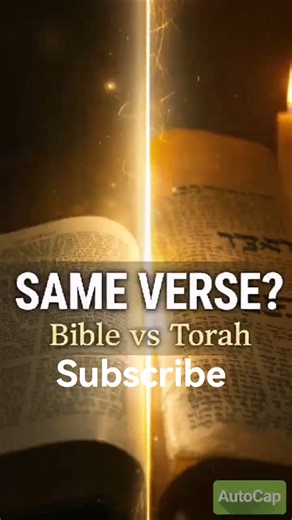 Bible vs Torah. Same First Verse, Different Message?