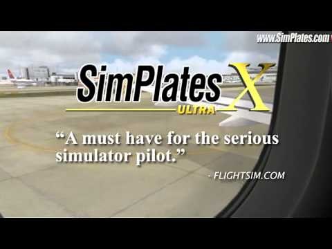 Simplates X - IFR Approach Plates for MSFS / FSX / X-Plane Flight Simulators