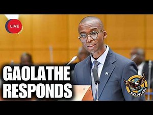 Vice President Ndaba Gaolathe Responds to MPs After Budget Debate | Botswana Parliament LIVE
