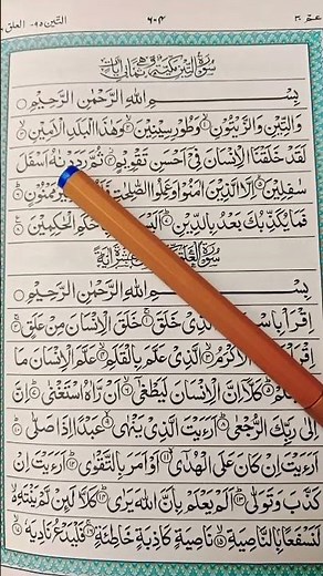 Surah At-Tin | Beautiful Quran Recitation with Arabic Text | سورة التين | Full HD