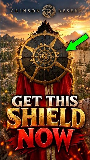 One of the Best Shields to get early game! Crimson Desert #rpg #gaming #shorts