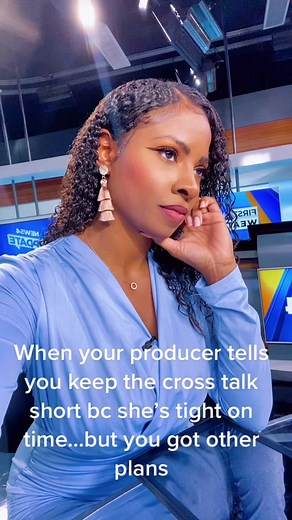 I actually have the best producer ever, and would never PURPOSELY do this to her 😂 #fyp #anchorproblems #reporter #anchor #news #newstiktok