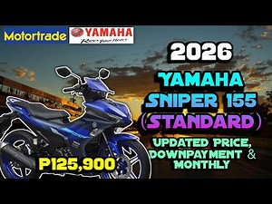 2026 Yamaha Sniper 155 (Standard) Updated Price, Downpayment & Monthly | Philippines