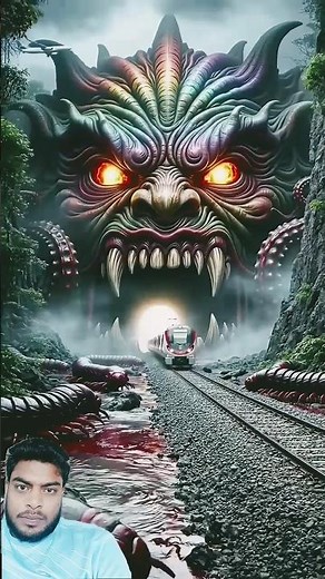 Nature👹 Exploration | Travel Discovered | Abandoned Train #shorts #trending #ai