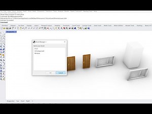 Block Management plus Command Categorizing your Blocks in Rhino
