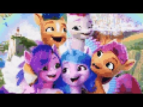 #pixelartapp Coloring My Little Pony: A New Generation