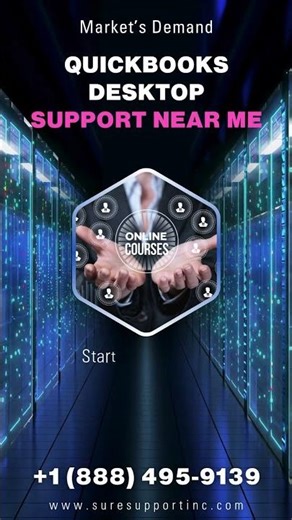 QuickBooks Desktop Support Near Me – Call +1 (888) 495-9139