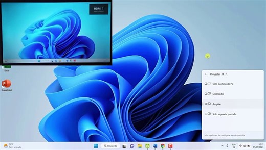 Como Extender pantalla en Windows 11 | extender pantalla hacia la izquierda o derecha Windows 11