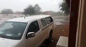 21K views · 233 reactions | ARIAMSVLEI HAIL STORM | A hail storm that lasted for 30 minutes caused damage to State properties at the Ariamsvlei Police Station this afternoon. The windscreens of two police vehicles parked at the station and one private car were damaged as well. The roof of a Government house, occupied by a police officer and his family, was damaged in the storm. | NBC Digital News | Facebook