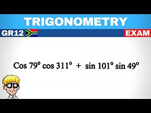 Trigonometry grade 12: Exam