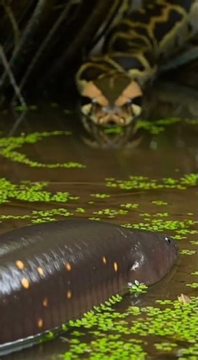 Python and Electric Eel | अजगर और इलेक्ट्रिक Shocking Facts Revealed #wildlife #nature #science