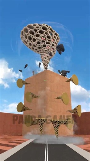 WHAT'S INSIDE TORNADO TRYPOPHOBIA TOWER BIG MAZE Garry's Mod
