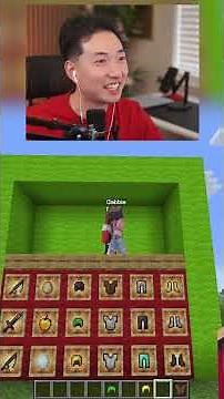 Minecraft BLIND PICK 1v1 Gabbie vs Tom #minecraft #shorts