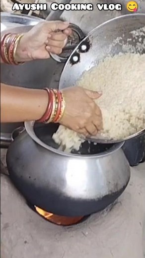 Perfect Rice Cooking In Indian Village/Desi Chawal Cooking Indian Village/Rice#ayushicookingvlogs