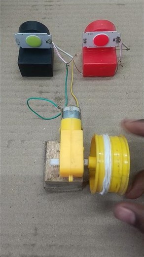 Reverse energy generator with gear | #tech #project #shorts