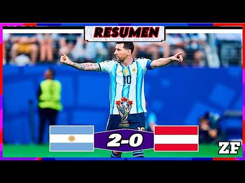 ✅ ASI FUE EL DOBLETE DE MESSI TRIUNFO DE ARGENTINA EN MUNDIAL 2026