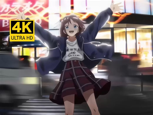 【4K/60FPS/中字】哭泣少女乐队Girls Band Cry OP主题曲 「雑踏 僕らの街」