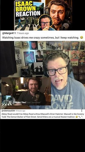 Isaac Brown Laughs at The Beatles’ Maxwell’s Silver Hammer 🔨