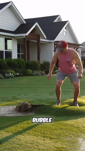 The Mysterious Grass Bubble That Moves Like It’s Alive 😱
