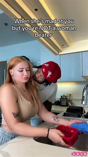 When she's mad at you but you're not a woman beatere #foryou #prank #fyp #fail #funnyprankvideos
