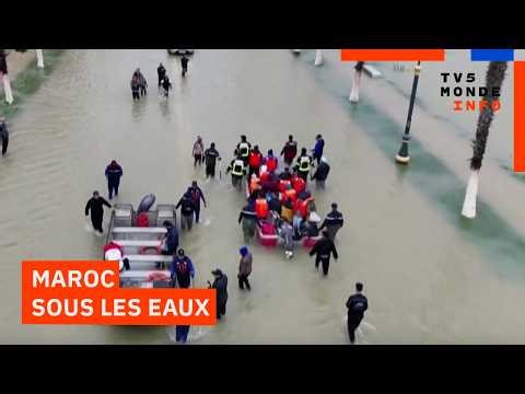Maroc : Plus de 150 000 personnes évacuées après d'énormes inondations