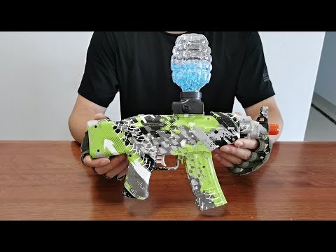 AK47 Gel Blaster Unboxing 2022 - Electric Splatter Gel Ball Gun