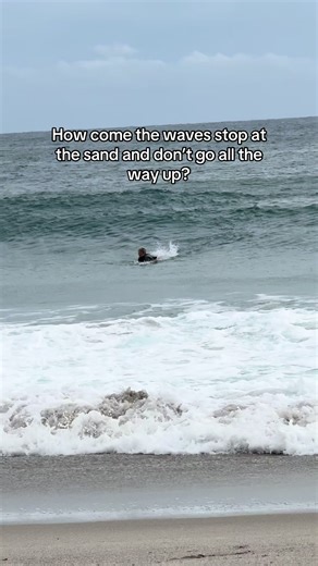 Understanding Why Waves Stop at the Sand
