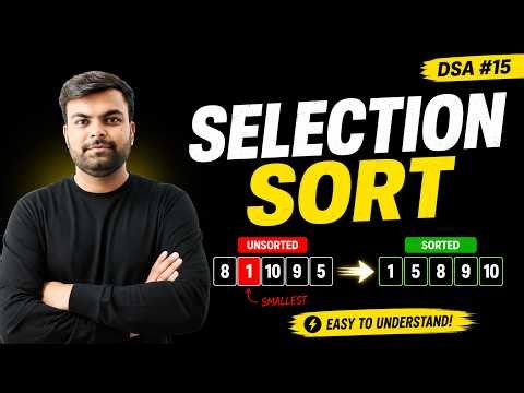 Selection Sort C# Example & Complexity | Learn DSA in C#