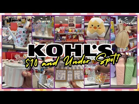 KOHL’S has a $1 Spot⁉️New Kohl’s $10 and Under Shop With @SwaysDeals 🛍️ #new #kohls #shopwithme