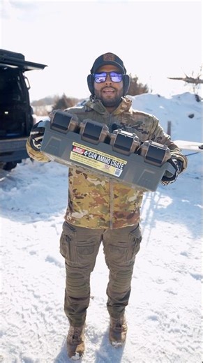 Mobile Ammo Crate Cans