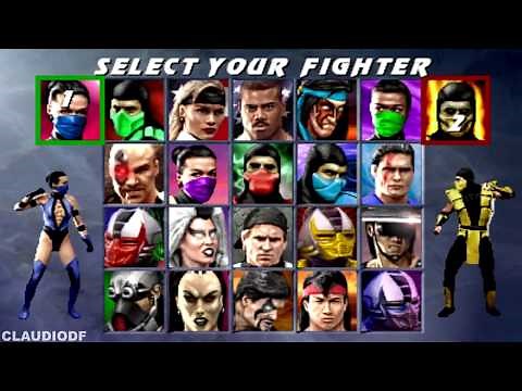 Ultimate Mortal Kombat 3 (Arcade) Todos Fatalities & Animalities