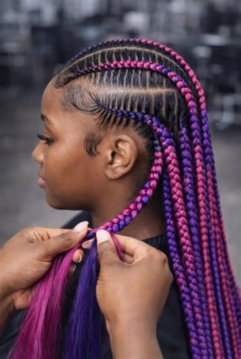 Cornrows are one of the most versatile and timeless hairstyles, offering both style and protectiveness for natural hair. #naturalhaircommunity #ColorPop #braidedhairstyles #cornrows