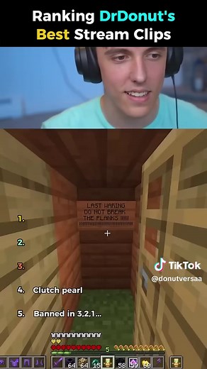 DrDonut's Best Stream Clips #3 - SMPclips #mojang #Minecraft #drdonut #smp