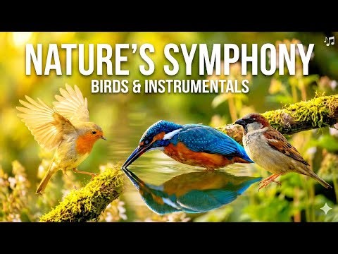 4K Morning Birds: A Nature Symphony of Peaceful Instrumentals and Birdsong