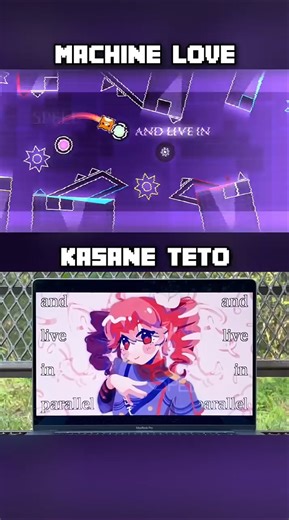 Machine Love [Kasane Teto] | Geometry Dash 2.2 #shorts