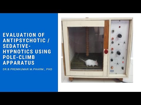 Evaluation of Antipsychotics / Sedatives-Hypnotics using Pole climb apparatus