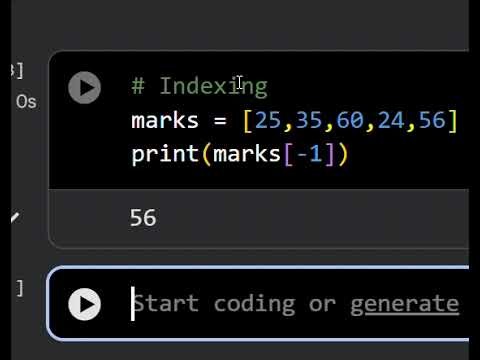 Python Negative Indexing Explained in 10 Seconds 🚀 #programming #python