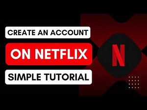 How To Create An Account On Netflix