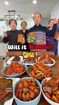 Reviewing Kimchi with Veggies from Around the World Part 1