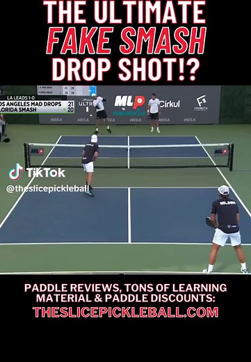 Julian Arnold fooled everyone with this shot in one of the best men’s doubles matches of the MLP season! #pickleball #pickleballhighlights #pickleballtiktok #pickleballislife #pickleballaddiction